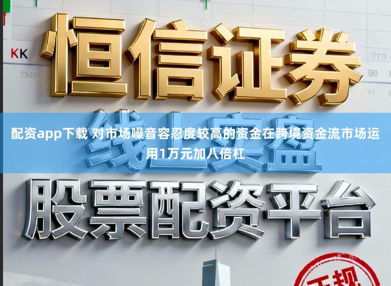 配资app下载 对市场噪音容忍度较高的资金在跨境资金流市场运用1万元加八倍杠